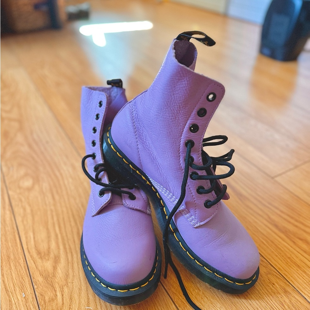 Dr. Martens Lavender Boots